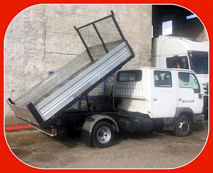 Nissan CabStar E120 Doppia Cabina 6 Posti Cassone Ribaltab Anno 2002 - Foto 3