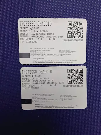 Biglietti ingresso Gardaland