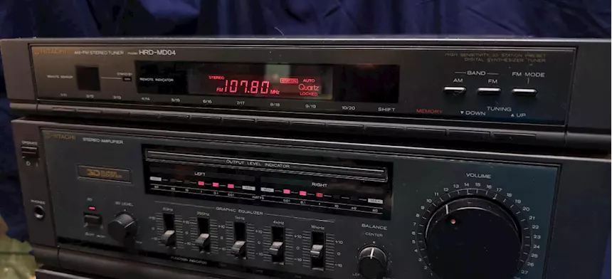 Stereo Hitachi Doppia Cassetta - 25093