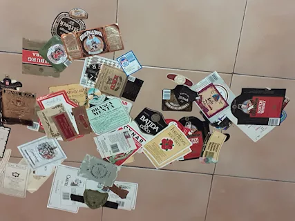 ETICHETTE DI VECCHIE BOTTIGLIE ALCOLICI LIQUORI VINI BIRRE - Foto 2