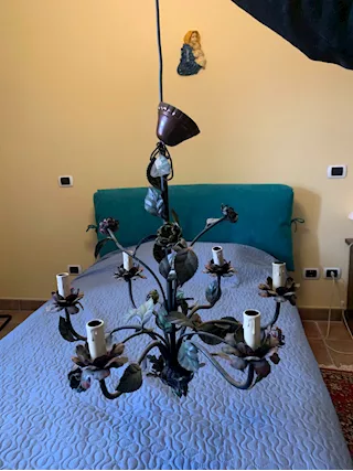 Lampadario in ferro