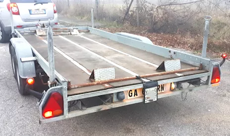 Rimorchio a pianale ribassato Thule ELLEBI F 042 TUP - Anteprima 2