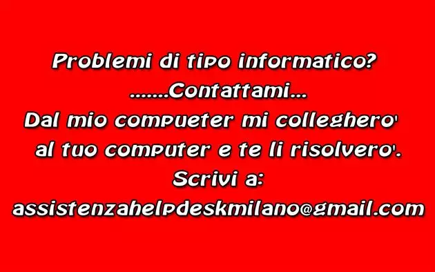 Assistenza informatica da remoto, tipo informatico
