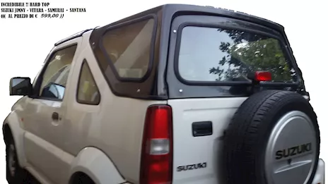 Hard top Jimny bianco o nero nuovo - 3 pezzi