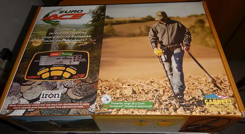 Metal Detector Euro Ace Nuovo.