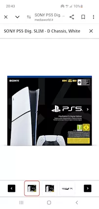 PS5 SLIM DIGITAL EDITION COMPRATA 2 GG FA NUOVA