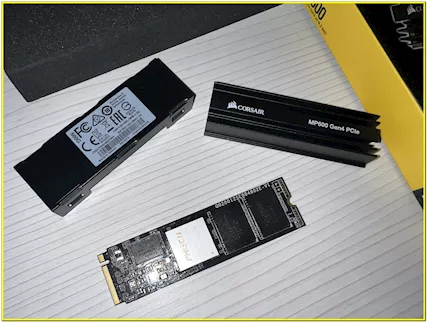 SSD Corsair Force MP600 PCIe Gen.4 M.2 NVMe 500gb, in ottime condizioni - Foto 5