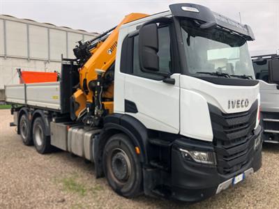 Iveco X-Way 420 Grù Effer 395 4 Sfili / Jib 3 Sfili