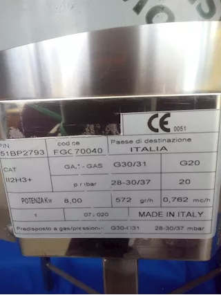 Friggitrice inox a gas certificata e garantita - Foto 4