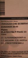 I ragazzi che si amano 21/02