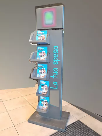 Display pubblicitario per supermercati usato