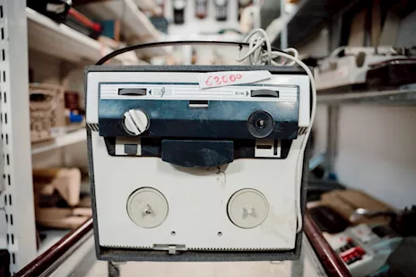 Registratore a Nastro Grigio - 24668