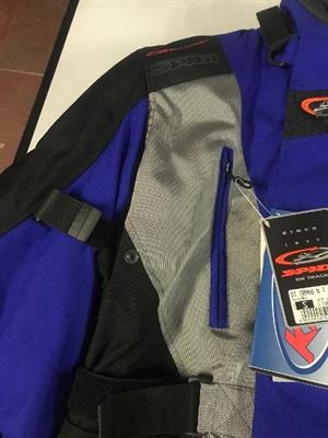 Spidi giacca moto donna Nuova, modello Trans Nt, colore blu - Foto 4