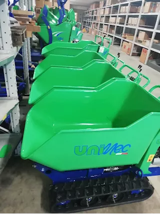 Motocarriola Cingolata 800 Autocaricante UNIMEC