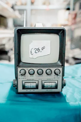 Mini TV Radio d’Epoca RTV 55 Anni ’70 - 24630