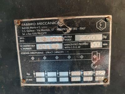 Braccio gru a Piastra Telescopico per Carello Elevatore, marca Tedoldi - Foto 5