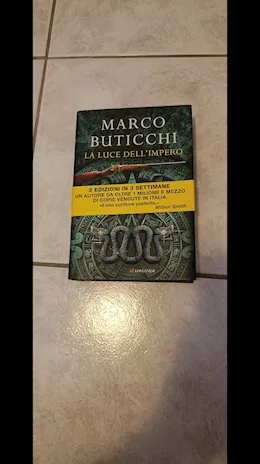La luce dell'impero di Marco Buticchi libro nuovo