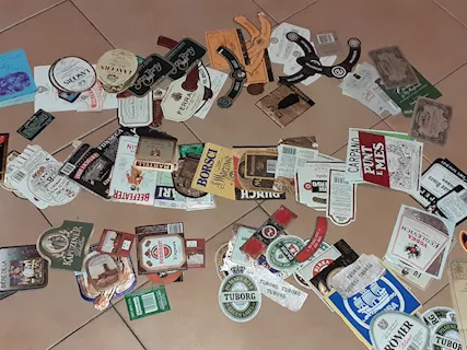 ETICHETTE DI VECCHIE BOTTIGLIE ALCOLICI LIQUORI VINI BIRRE - Foto 4