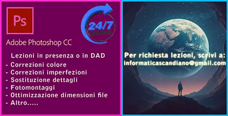 Docente Grafica e utilizzo Photoshop