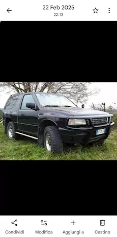 Opel Frontera sport GPL