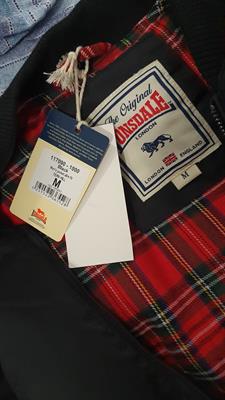 Bomber Nero - Lonsdale nuovo Misura M