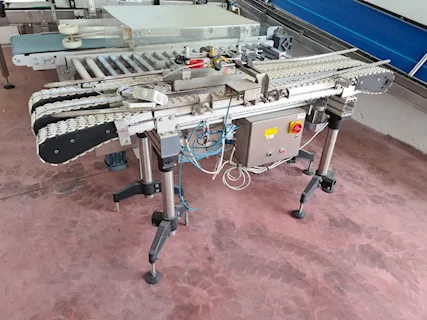 Nastro triplo per allineamento confezioni usato