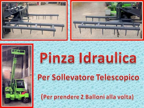 Pinza Idraulica per Sollevatore Telescopico