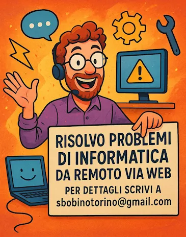 Informatico disponibile per assistenza e consulenza in DAD