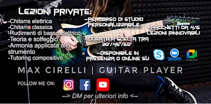 Lezioni di Chitarra Personalizzabili