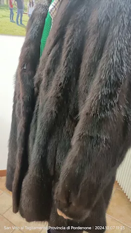 Vera pelliccia vintage rat musket, in ottime condizioni - Anteprima 4