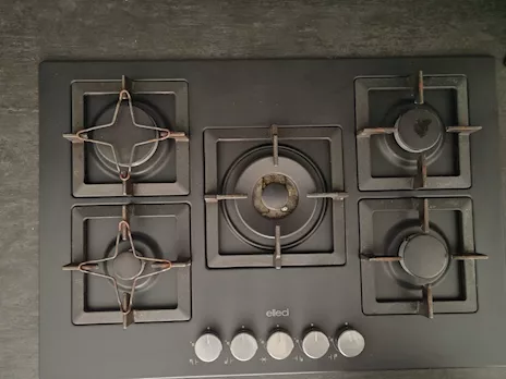 Piano cottura incasso ELLECI gas 5 fuochi