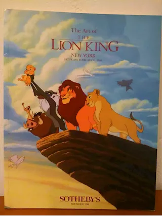 Libro su il re leone