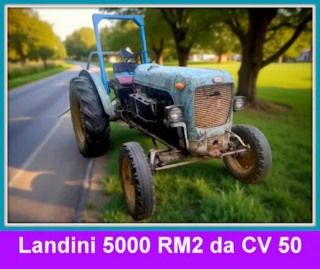 Trattore Agricolo Landini 5000