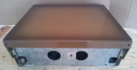 Piano cottura da appoggio Bompani a fuochi a gas GPL o metano, modello robusto - Foto 4