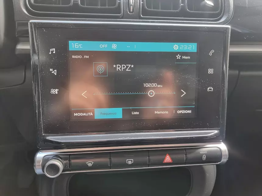 Citroën C3 1.6 BlueHDi 75 CV Feel italiana fari LED Anno 2017, climatizzatore automatico - Foto 12