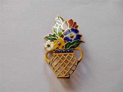 Spilla in oro giallo18K