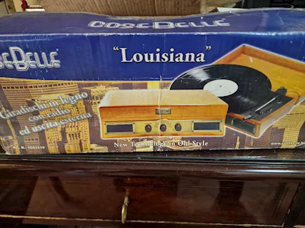 Giradischi Louisiana per 33 e 78 giri