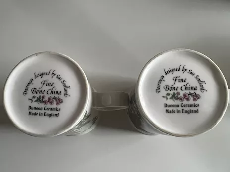Tazze Dunoon England