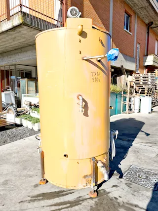 Cisterna termica con agitatore usata