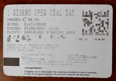 Biglietti Interi Gardaland