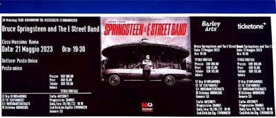 3 biglietti ruce Springsteen