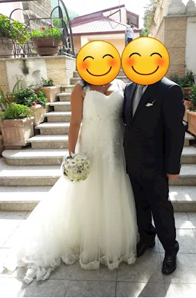 Vendo abito da sposa, in ottime condizioni, taglia 48 - Anteprima 2