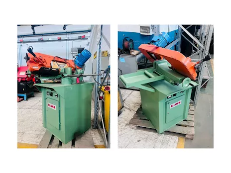 Segatrice a nastro manuale Bianco Mod. IMB 250