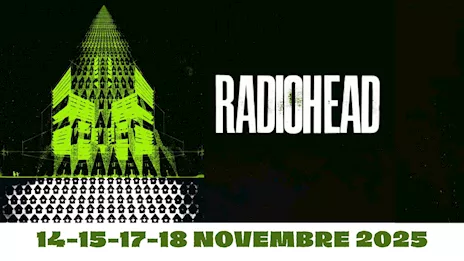 Biglietti Radiohead 17 novembre a Bologna
