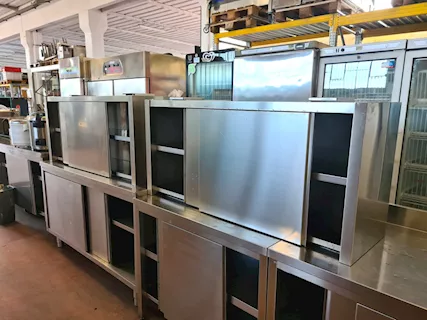 2 pensili completi in inox usati, in ottime condizioni - Foto 2