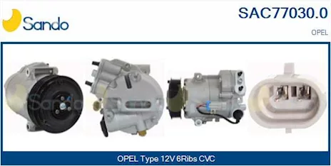 Compressore aria condizionata Opel Astra J Meriva B 13395693