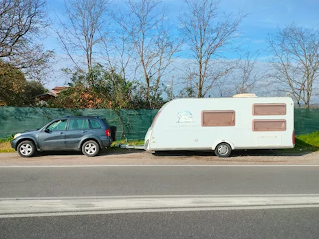 Trasporti di roulotte patente BE CE