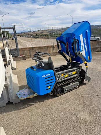 MINIDUMPER CINGOLATO MESSERSI, modello Trusty, mai usato - Anteprima 2