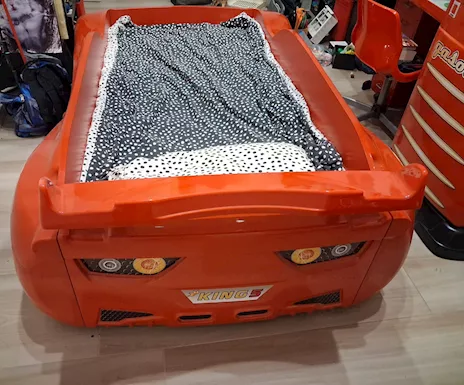 Letto auto da corsa singolo una piazza - con materasso