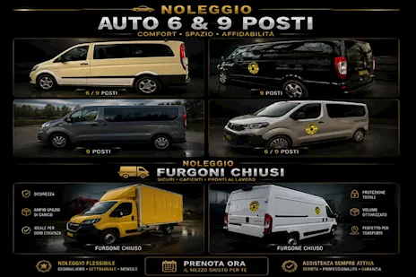 Peugeot - Mercedes - Fiat - Renault a noleggio Peugeot Boxer merce
